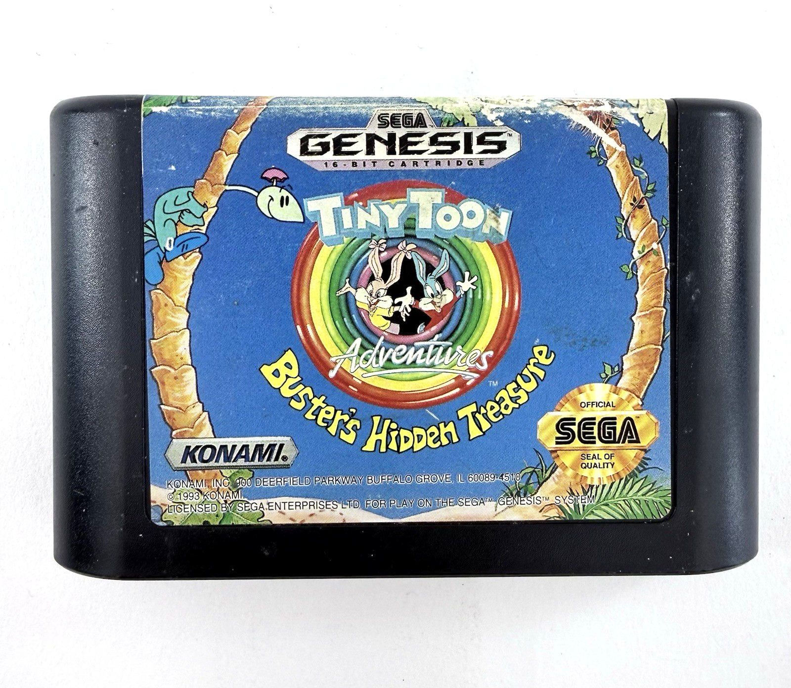 Tiny Toon Adventures: Buster's Hidden Treasure (Sega Genesis, 1993) Game Only