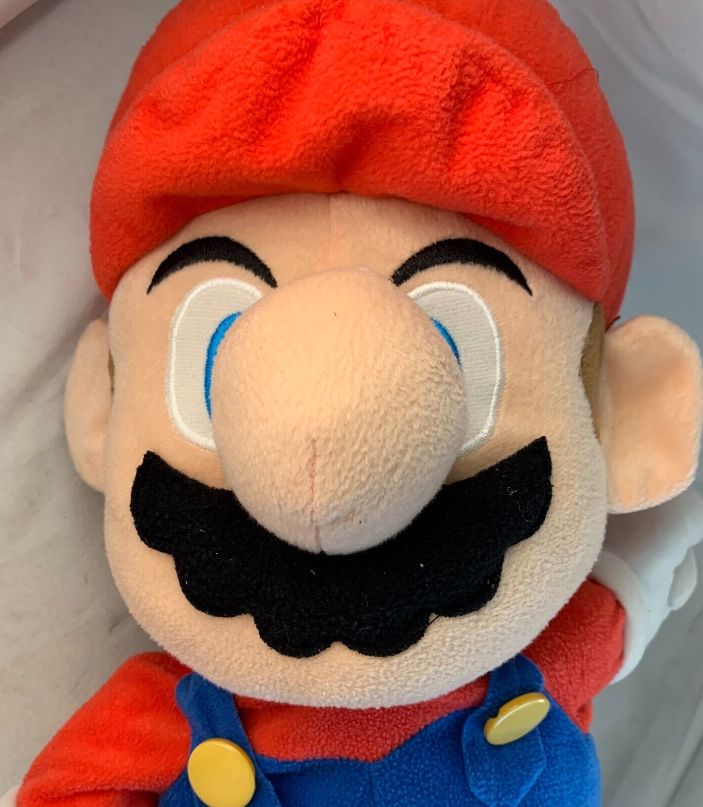 Super Mario Bros 22" Jumbo Mario Nintendo Plush with Back Storage