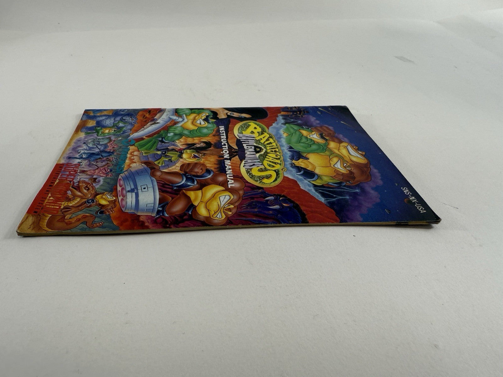 Battletoads in Battlemaniacs (Super Nintendo SNES, 1993) Instructional Manual