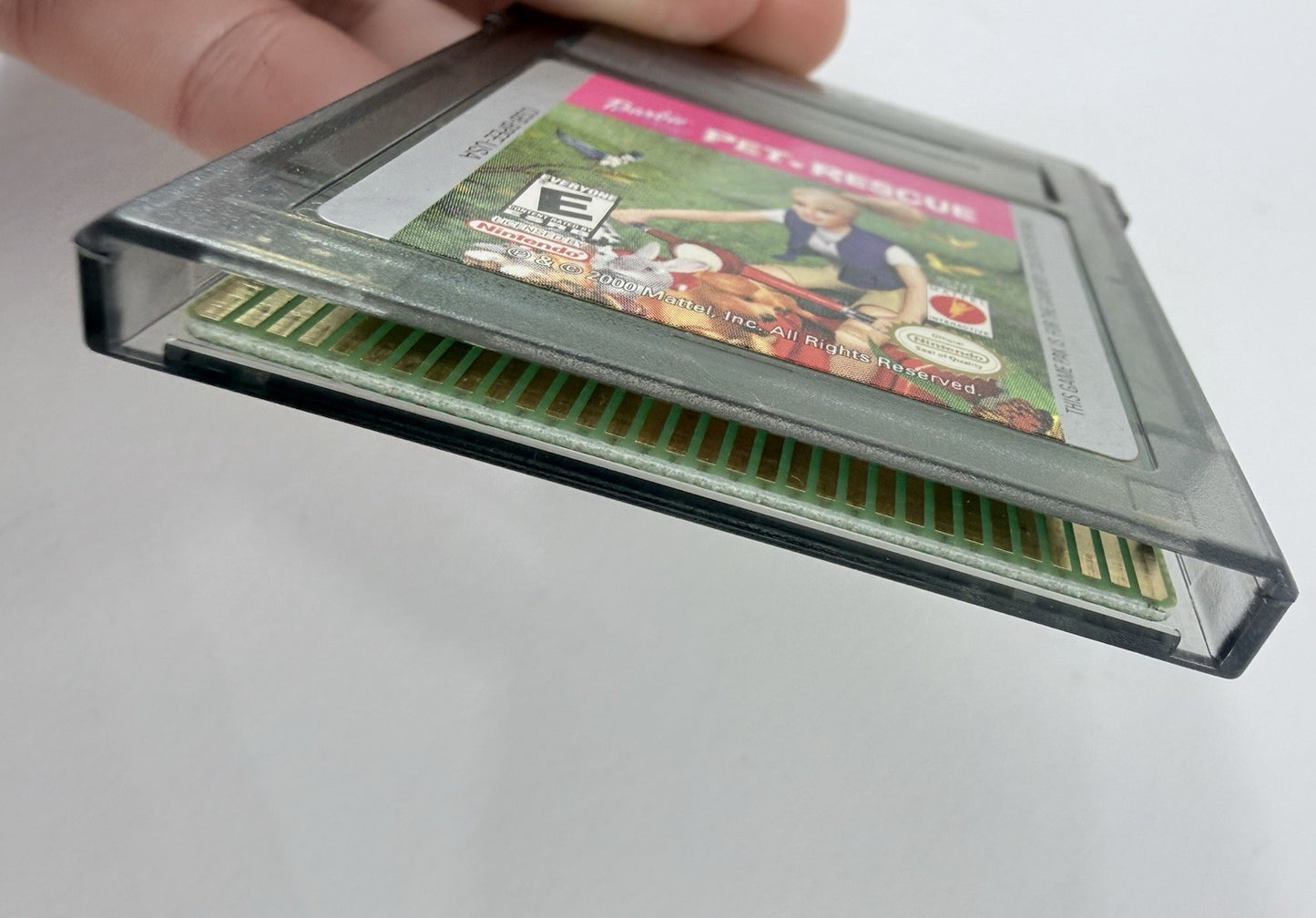 Barbie Pet Rescue (Nintendo Game Boy Color, 2001) Game Cartridge - Tested