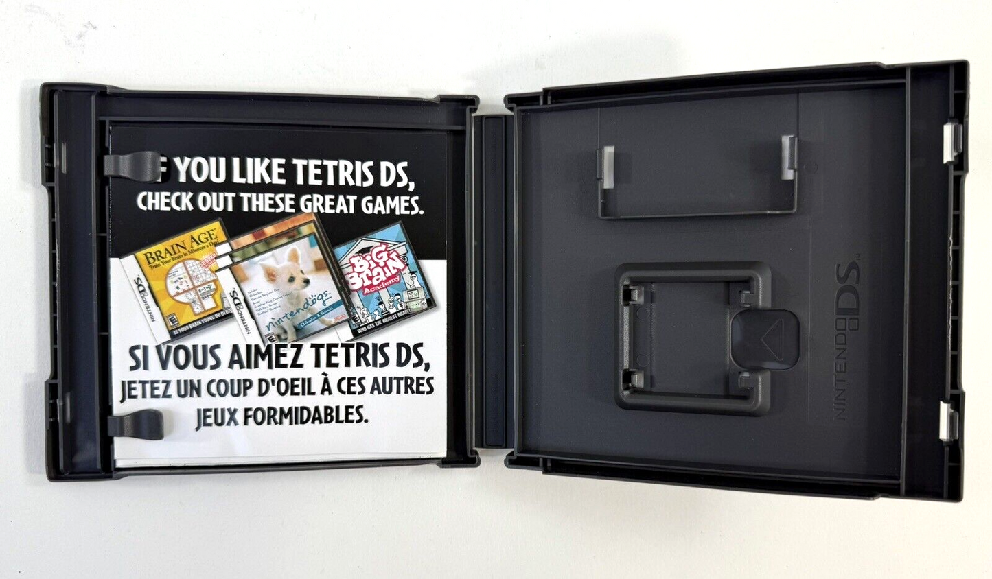 Tetris DS (Nintendo DS, 2006) Replacement Case & Inserts - No Game