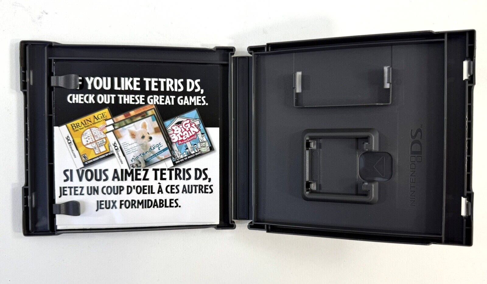 Tetris DS (Nintendo DS, 2006) Replacement Case & Inserts - No Game