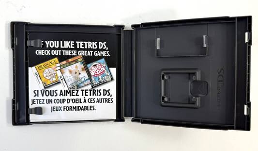Tetris DS (Nintendo DS, 2006) Replacement Case & Inserts - No Game