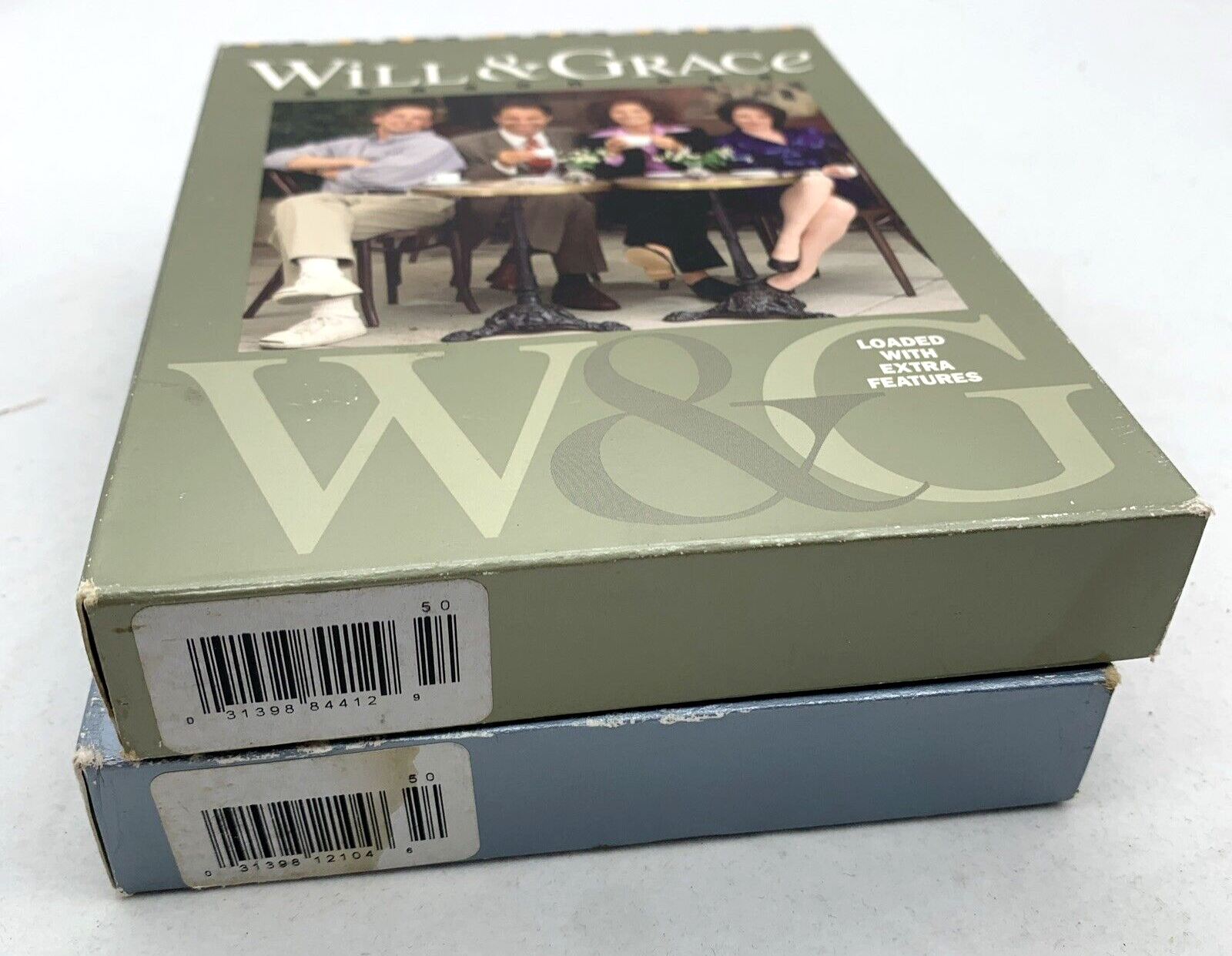 Will & Grace - Season 1 (DVD TV Box Set Bundle, 8-Discs) and Season 2 - Tested