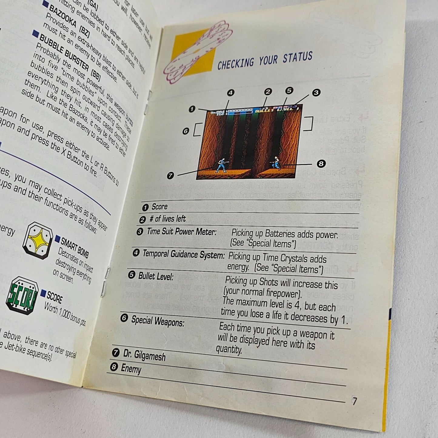 Timeslip (Super Nintendo, 1993) Replacement Box and Manual - No Game