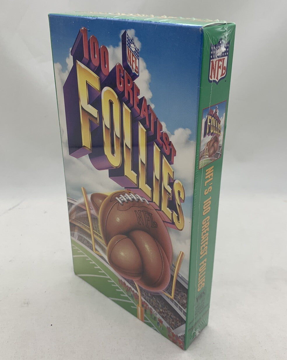 NFL's 100 Greatest Follies (VHS, 1994) New, Factory Sealed