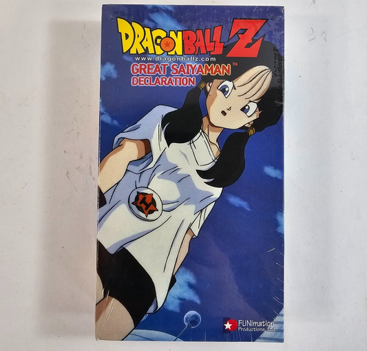 Dragon Ball Z - Great Saiyaman: Declaration (VHS, 2001, Edited Version) NEW