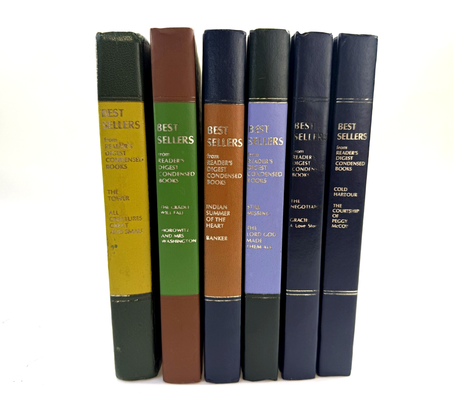 Best Sellers From Readers Digest Condensed Books 1970's-90's  - Bundle of 6