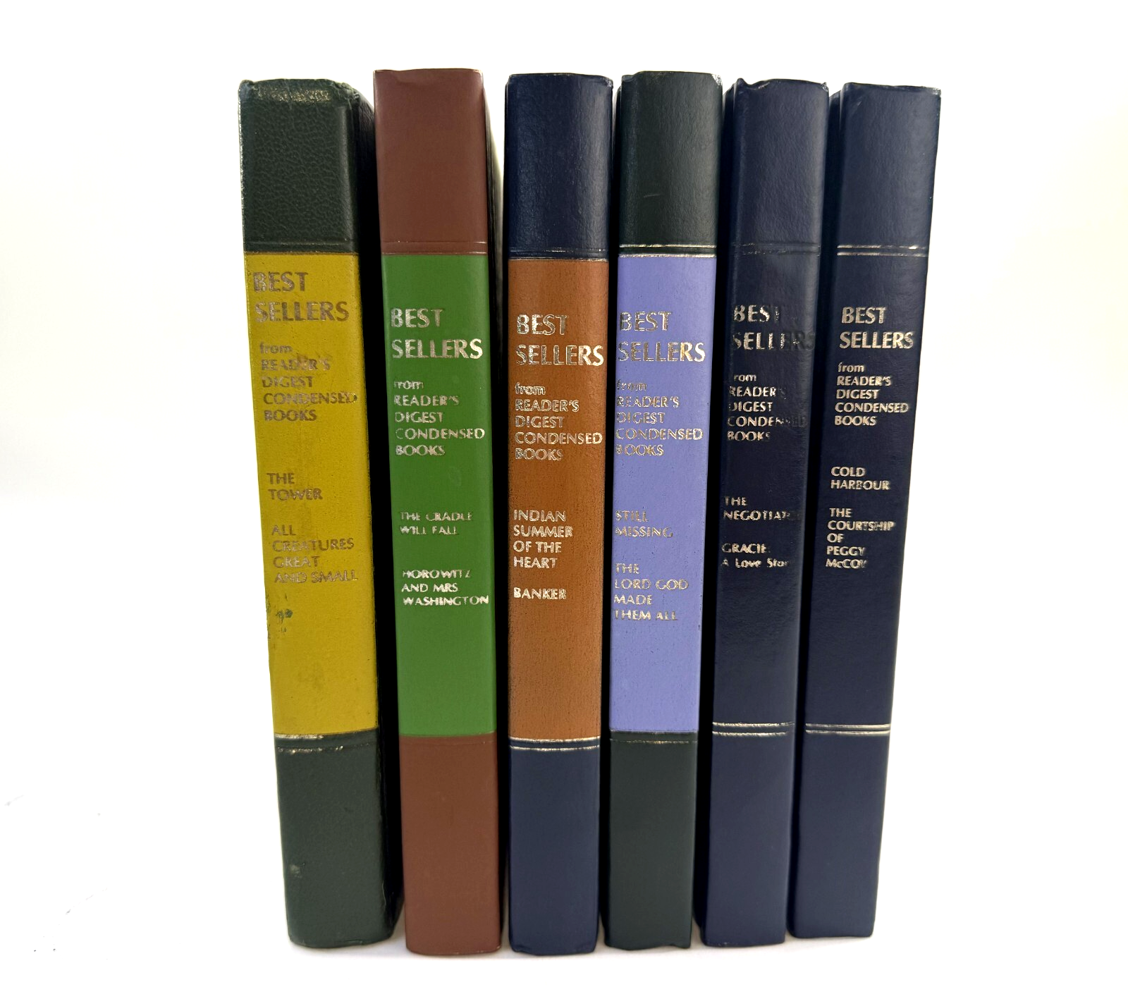Best Sellers From Readers Digest Condensed Books 1970's-90's  - Bundle of 6