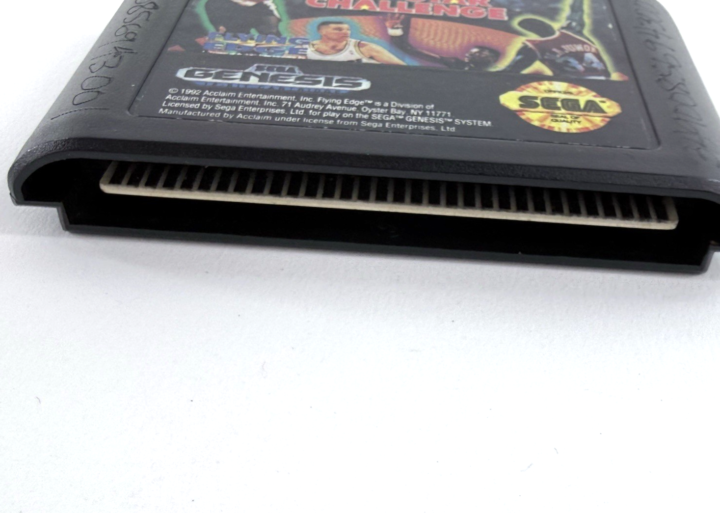 NBA All-Star Challenge (Sega Genesis, 1992) Game Cartridge - Tested