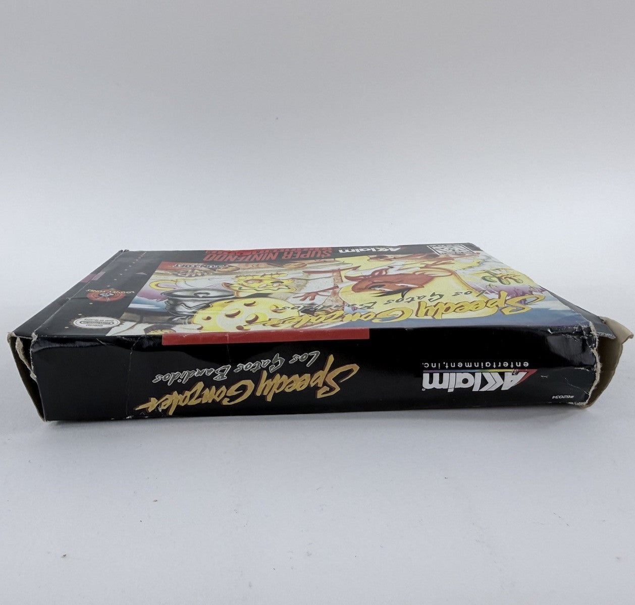 Speedy Gonzales: Los Gatos Bandidos (SNES, 1997) Game Box Manual Insert - Tested