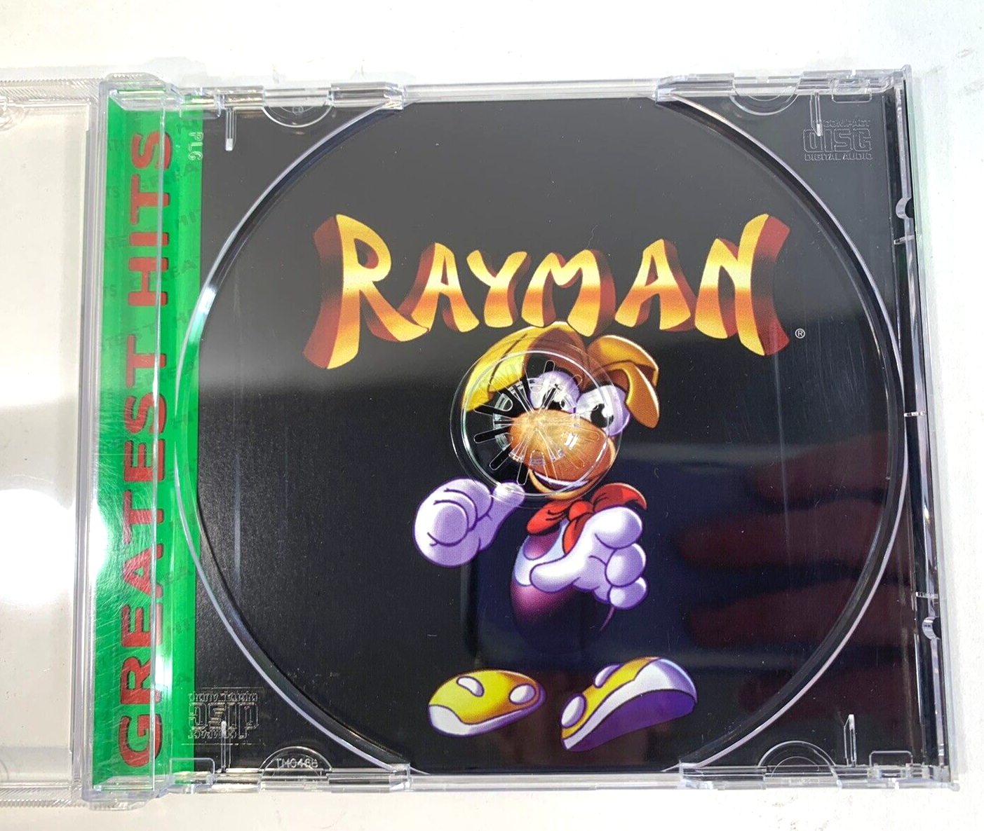 Rayman - Greatest Hits (Sony PlayStation 1, 1997) Game And Case - Tested