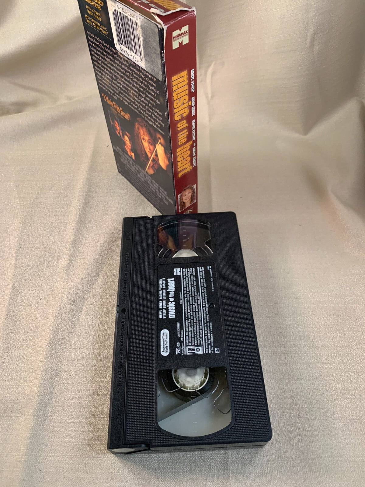 Music of the Heart (VHS, 2000)