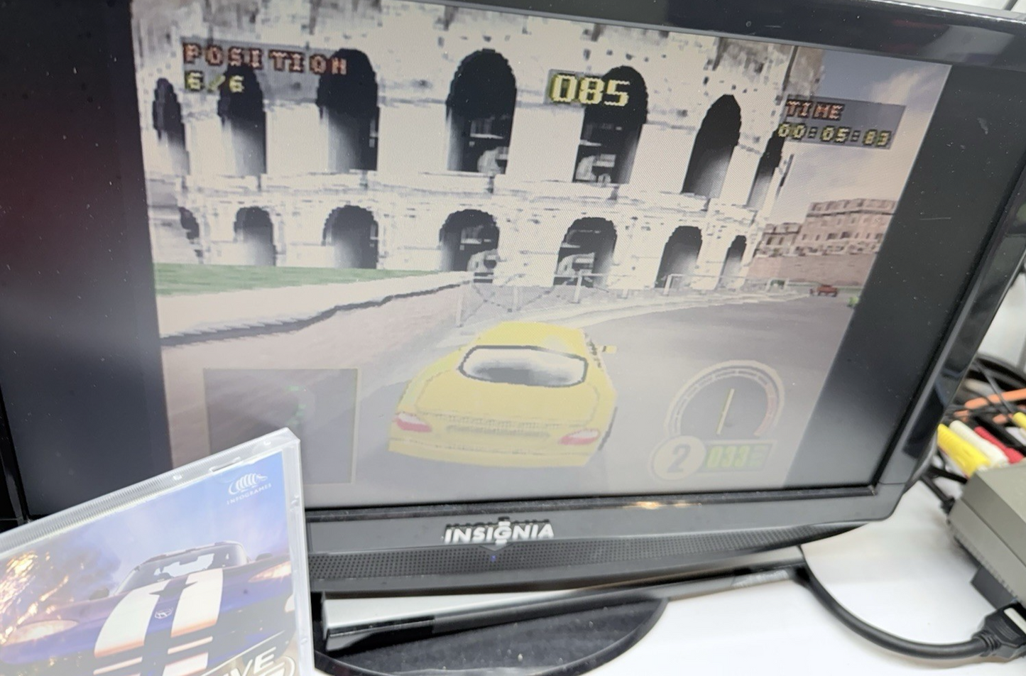Test Drive 6 (Sony PlayStation 1, 1999) Game and Manual - Tested and Working