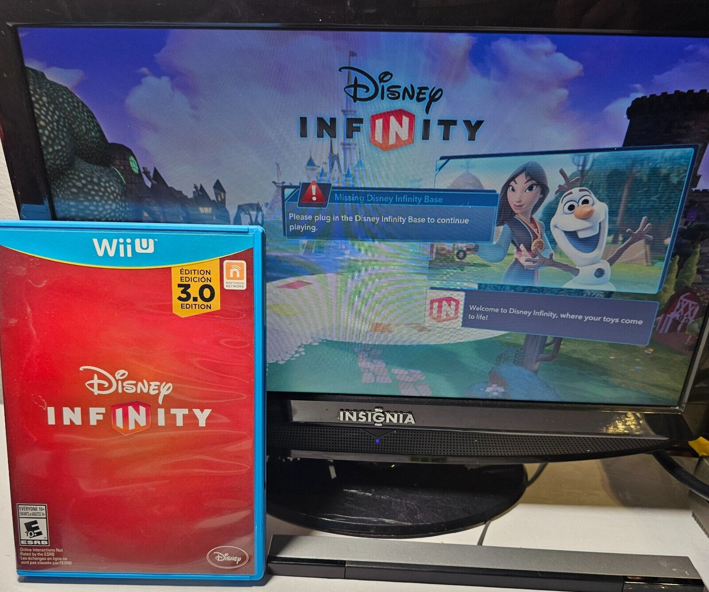 Disney Infinity: 3.0 Edition (Nintendo Wii U, 2015) Game Case Manual - Tested