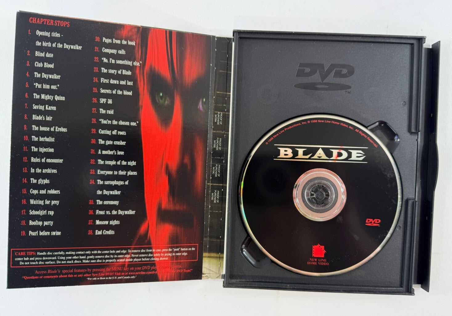 Blade (DVD Bundle) Blade II, Blade III Trinity - Tested and Working