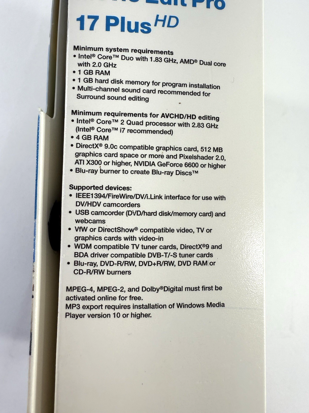 Magix 2010 Movie Edit Pro 17 Plus HD (PC DVD, Windows XP, Vista, 7)