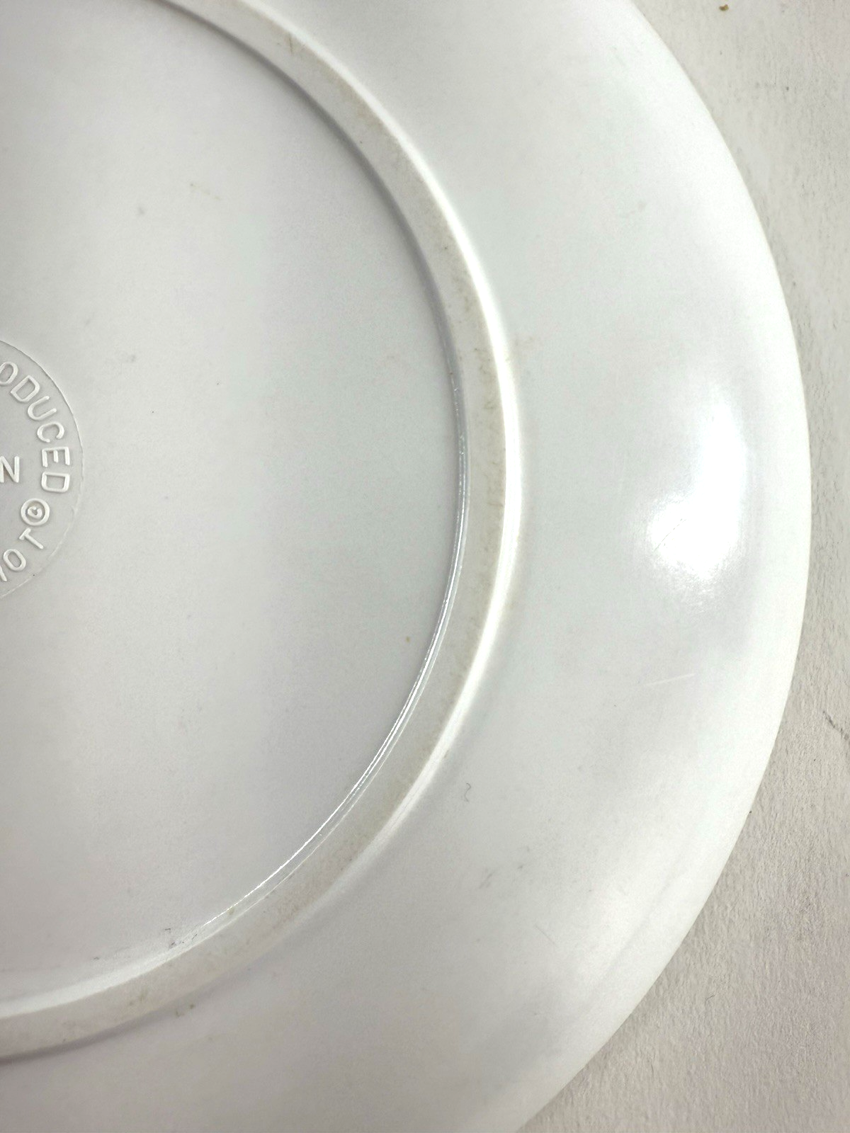 Melabel/Palphot 70s-80s Walt Disney Licensed Pinocchio 7.5" Melamine Plate