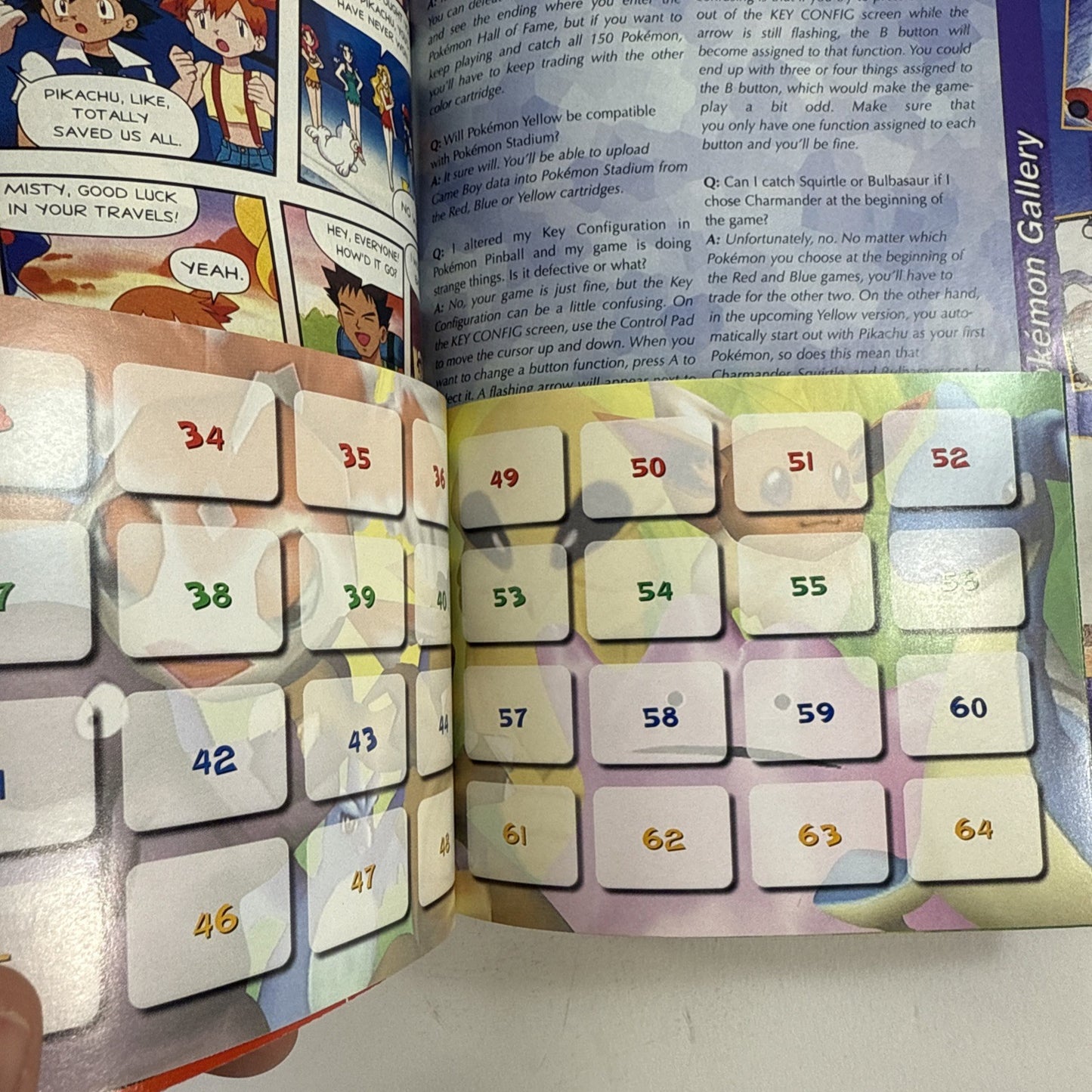 Nintendo Power Magazine Volume 123 August 1999 - Poster, Pokémon Snap Insert