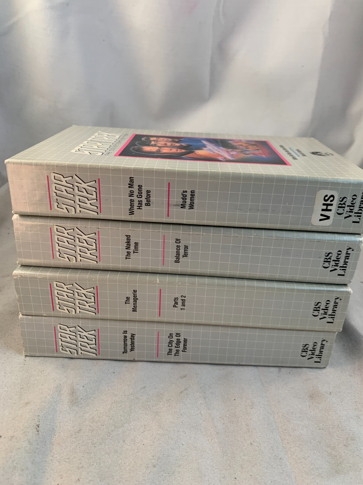 Star Trek The Collector's Edition VHS Lot of 4