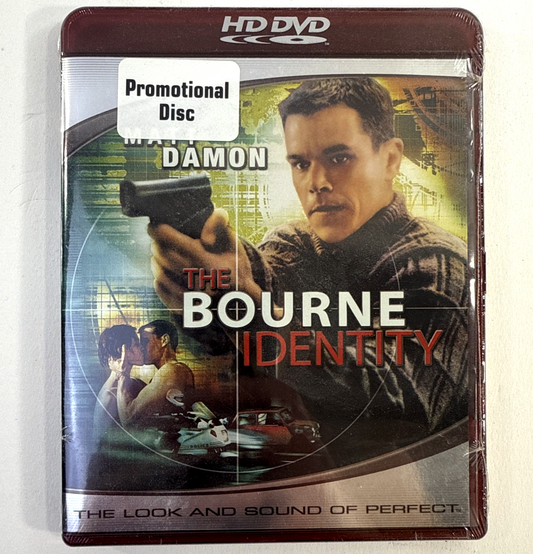 The Bourne Identity (HD-DVD, 2007) Promotional Disc - New, Factory Sealed