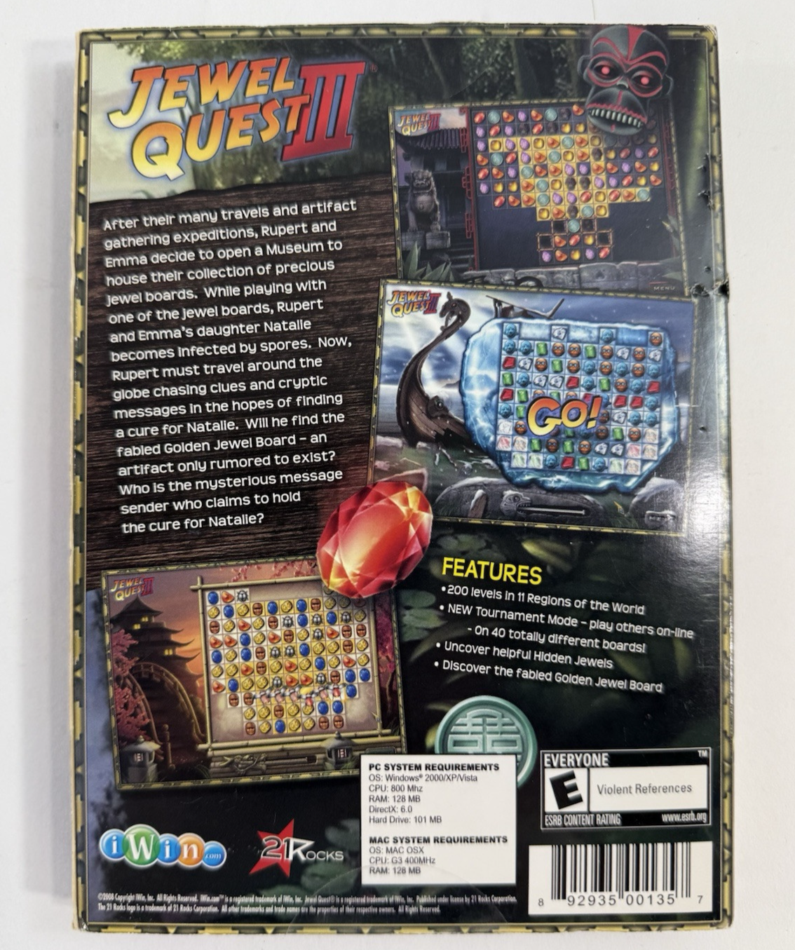 Jewel Quest III (PC Game Bundle) Jewel Quest V, Jewel Quest VI