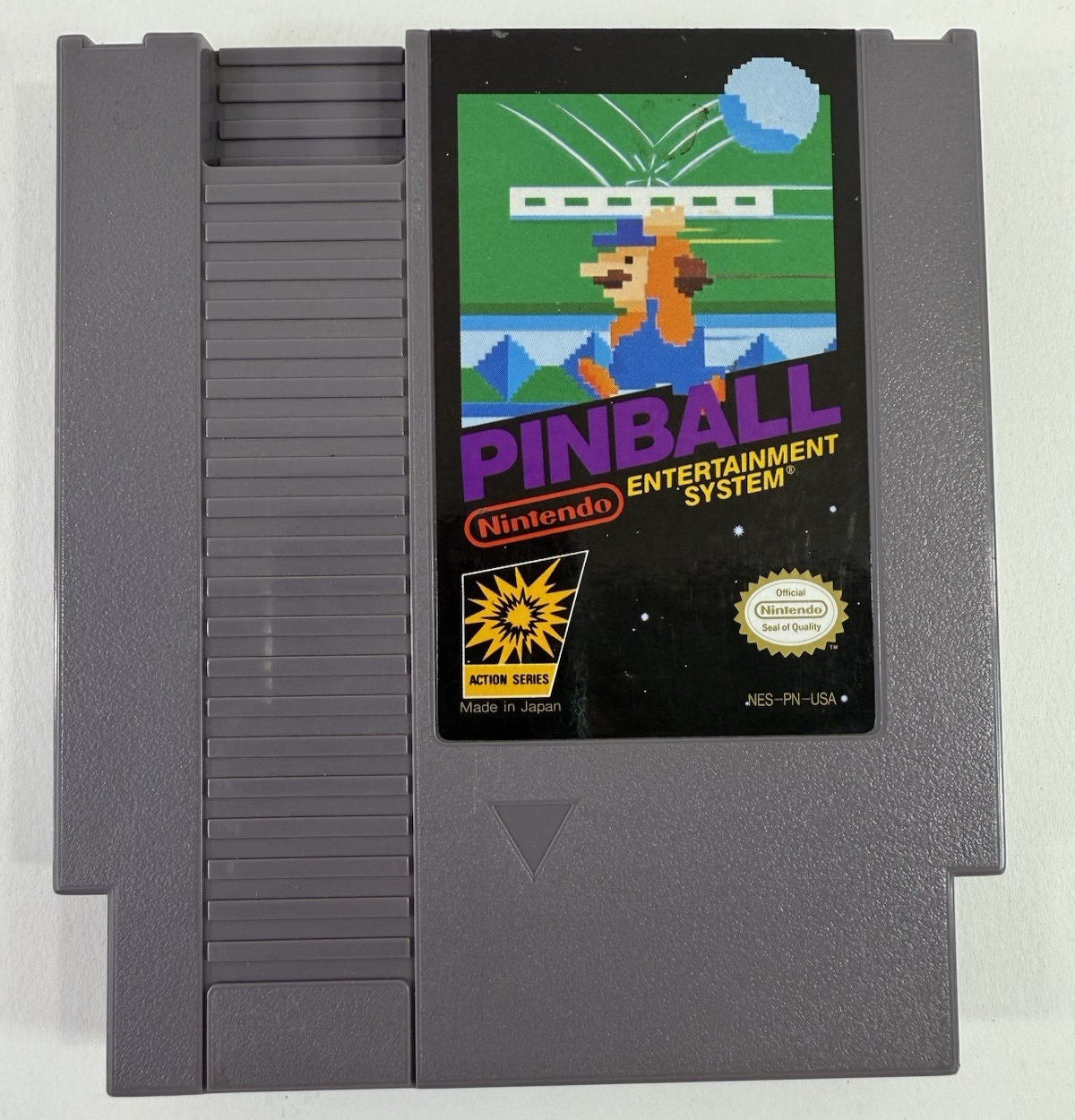 Pinball (Nintendo Entertainment System, 1985) Game Cartridge - Tested