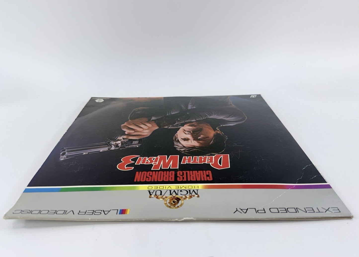 Death Wish 3 (Laserdisc, 1996) Extended Play Charles Bronson Film - Tested