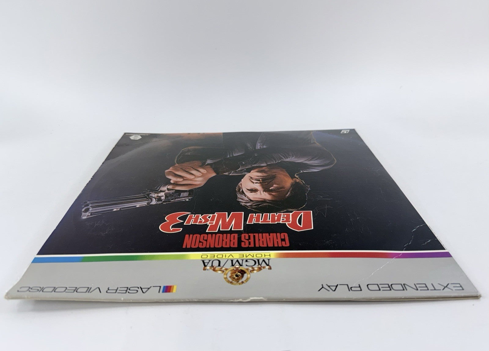 Death Wish 3 (Laserdisc, 1996) Extended Play Charles Bronson Film - Tested
