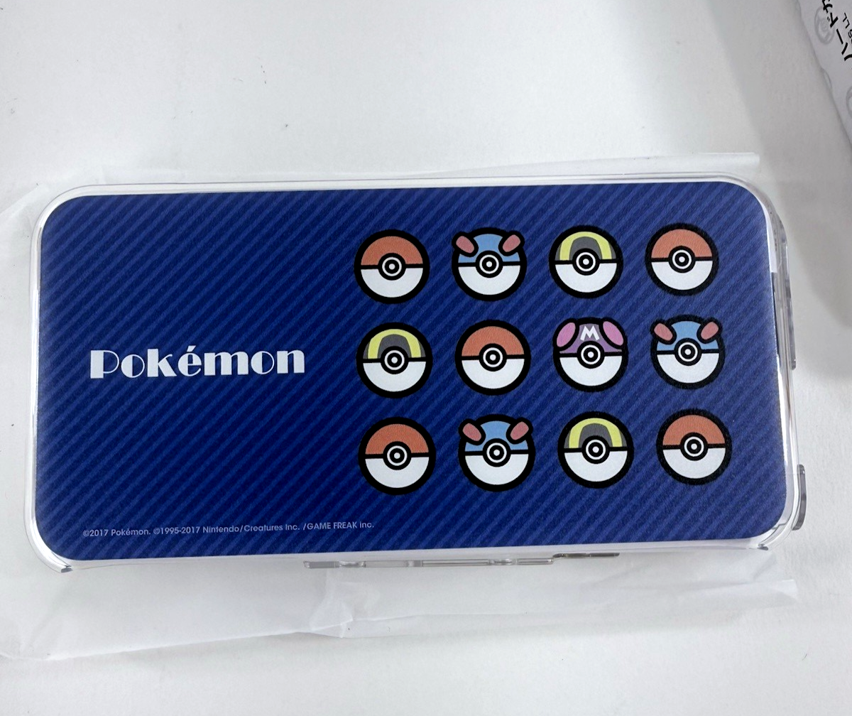 HORI 2017 Pokémon Monster Ball Hard Cover Case New Nintendo 2DS XL LL - Open Box