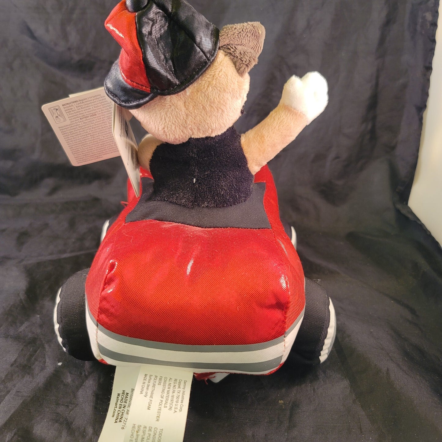 Celebrate Dad Animated Plush Singing Dog In Car - with Tags - Plays “La Grange”