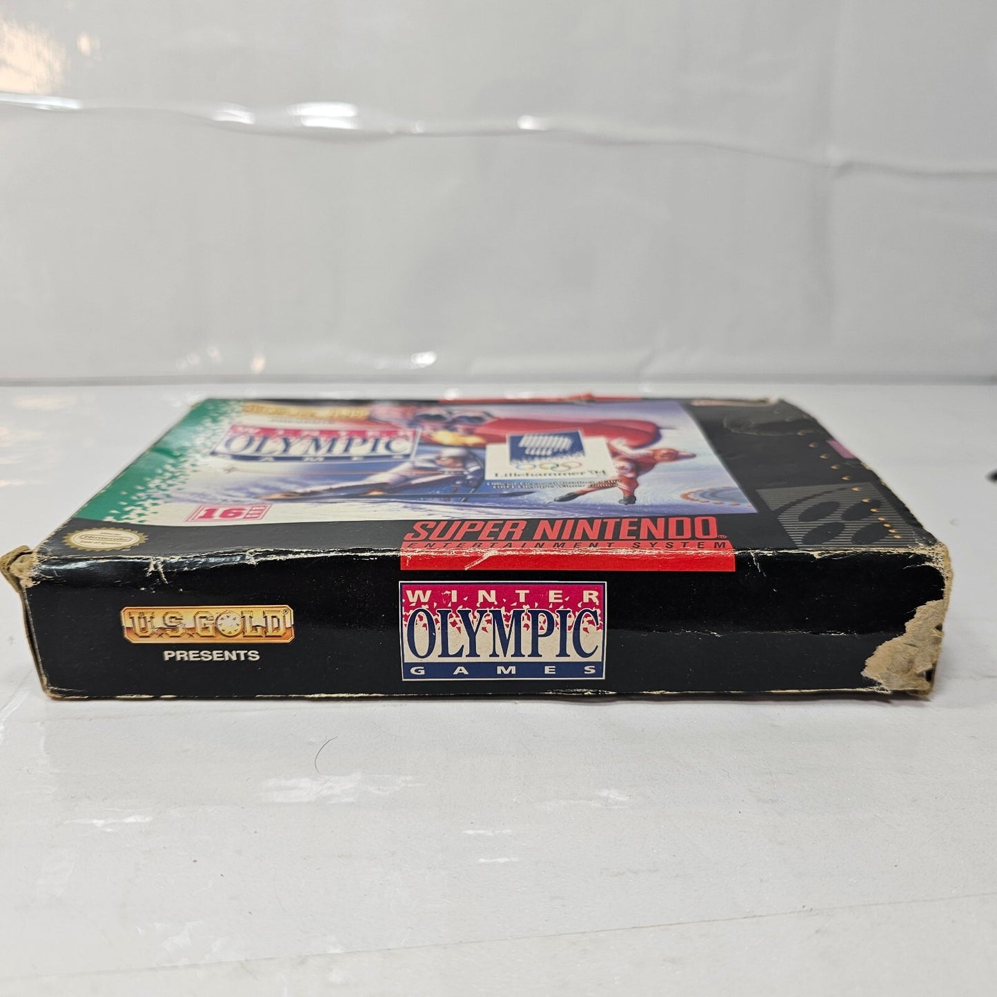 Winter Olympic Games Lillehammer '94 (Super Nintendo, 1994) Case Game Manual