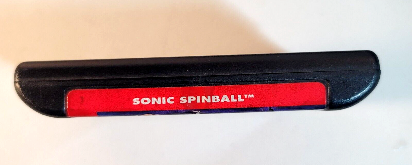 Sonic Spinball (Sega Genesis, 1993) Game Case Manual - Tested and Working