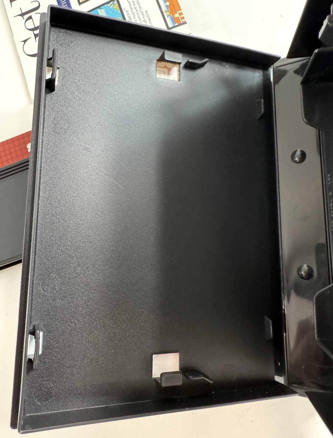 Zaxxon 3-D (Sega Master System, 1988) Game, Case, and Poster - Tested