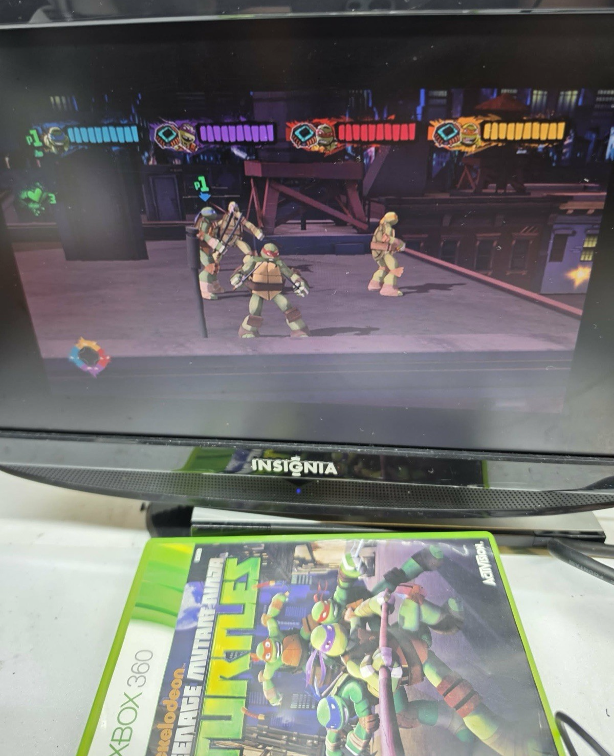 Nickelodeon Teenage Mutant Ninja Turtles (Microsoft Xbox 360, 2013) Tested