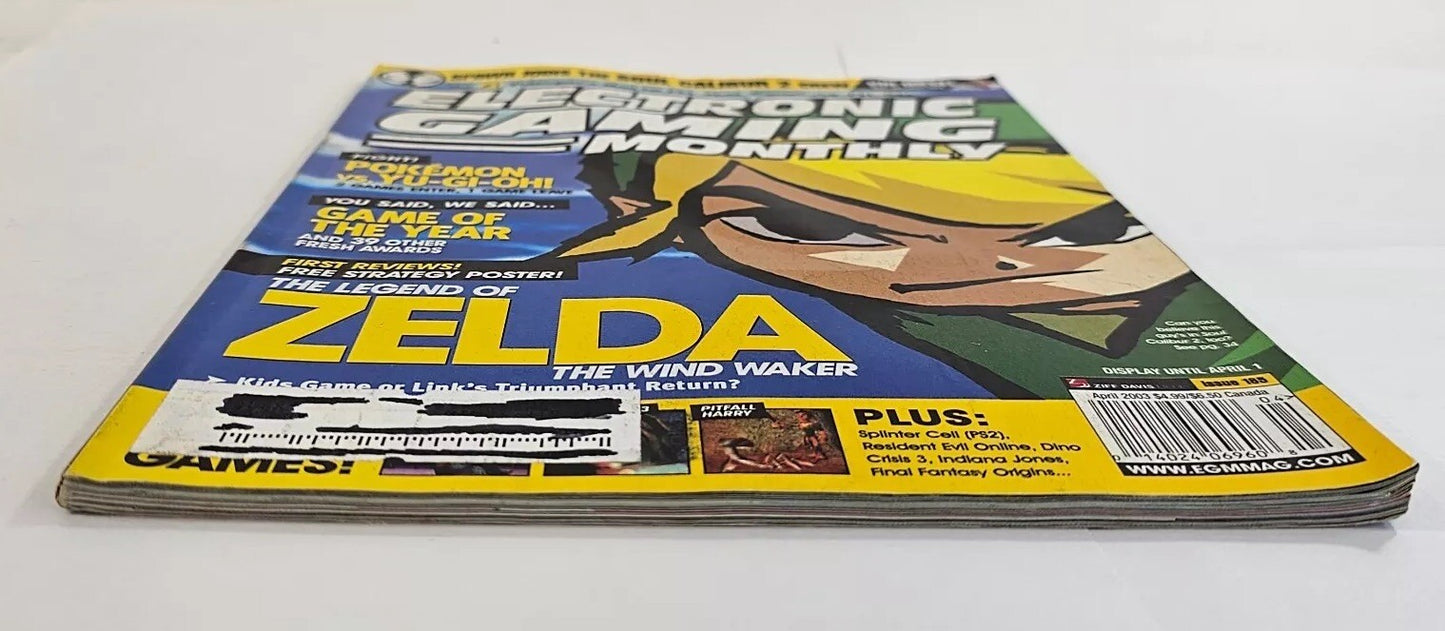 Electronic Gaming Monthly #165 The Legend of Zelda: The Wind Waker April 2003