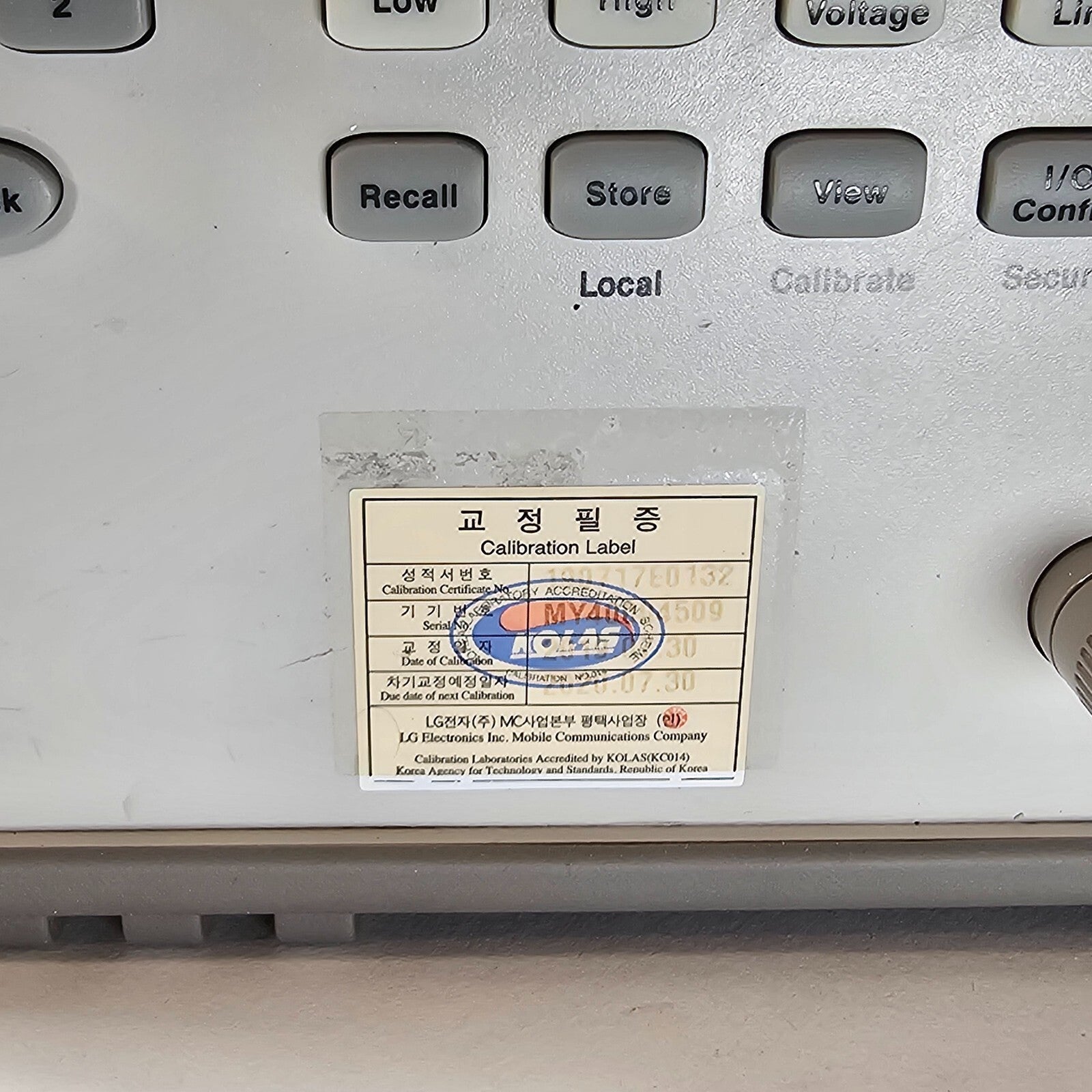 Agilent E3648A Dual Output DC Power Supply 0-8V,5A/0-20V,2.5A - Tested - 4509