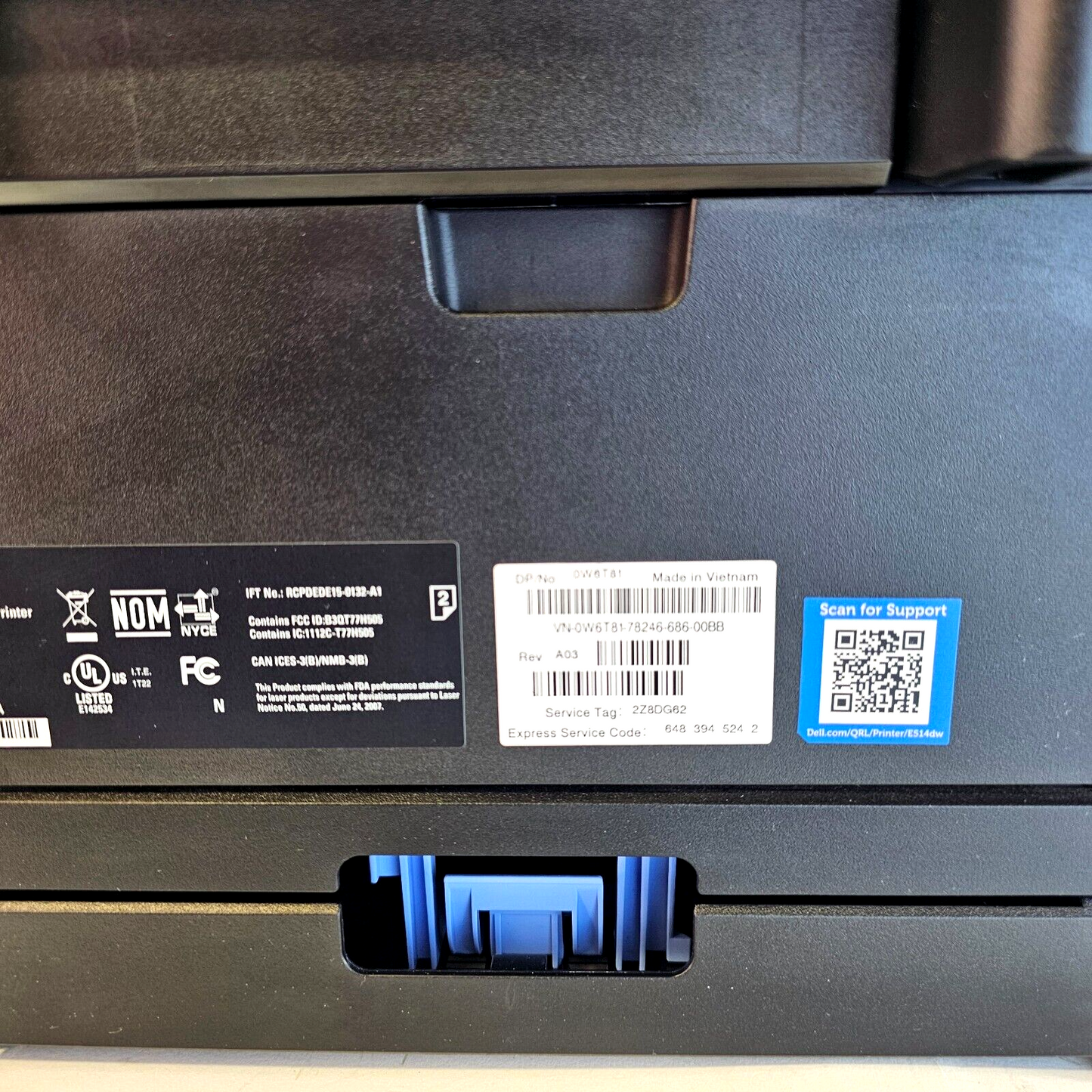 Dell E514dw Monochrome Multifunction Laser Printer - Tested, Local Pickup Only