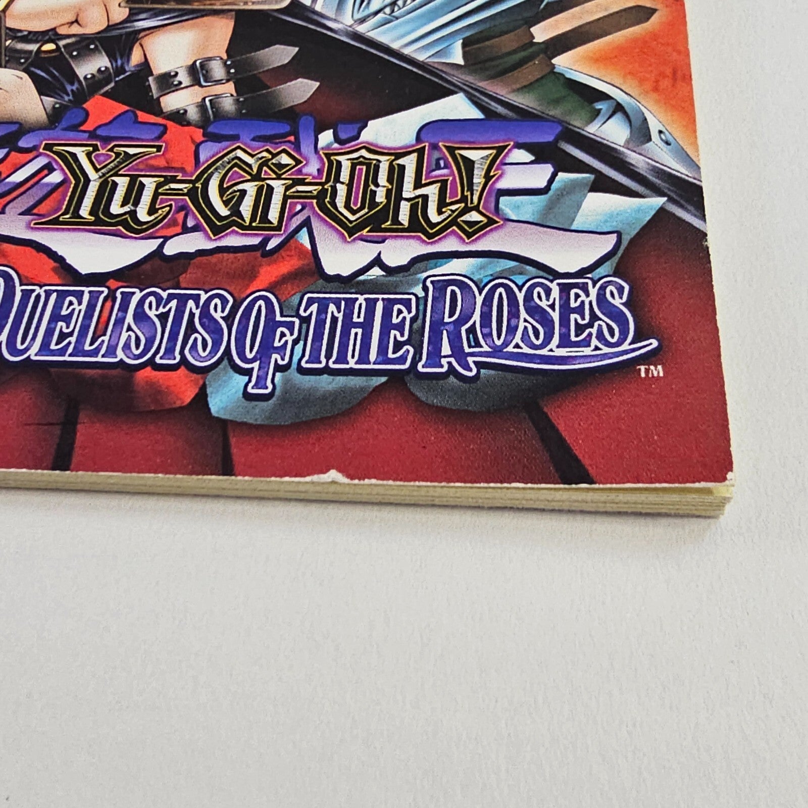 Yu-Gi-Oh! The Duelists of the Roses (PlayStation 2, 2003) Game Case Manual