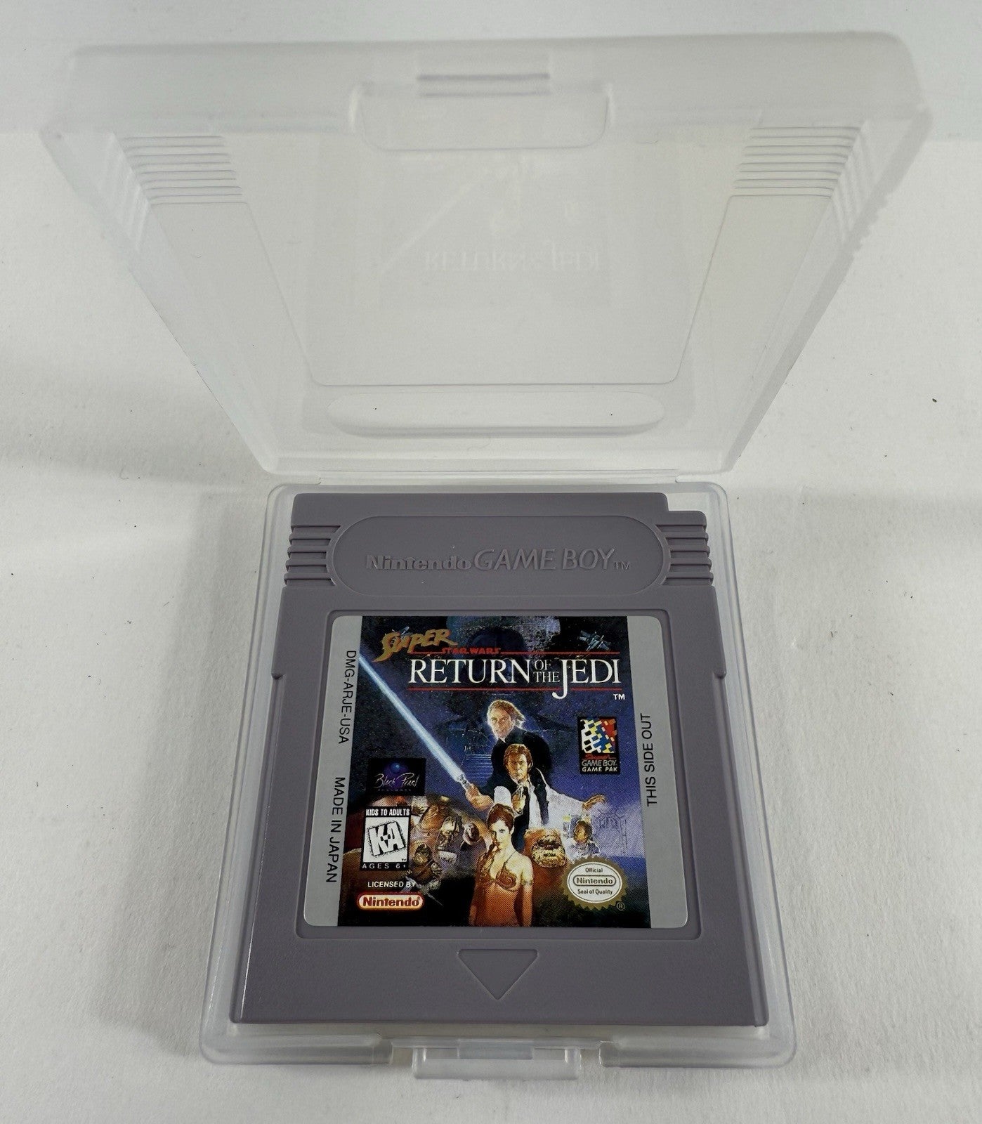 Super Star Wars: Return of the Jedi (GameBoy, 1995) Game Box Manual Inserts Reg