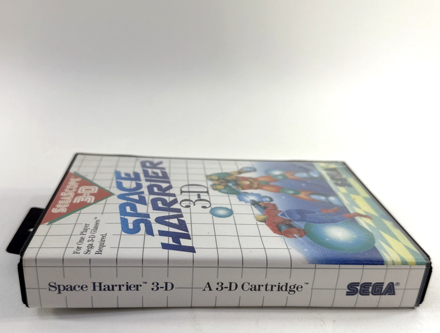 Space Harrier 3-D (Sega Master System, 1988) Game and Case - Tested and Working