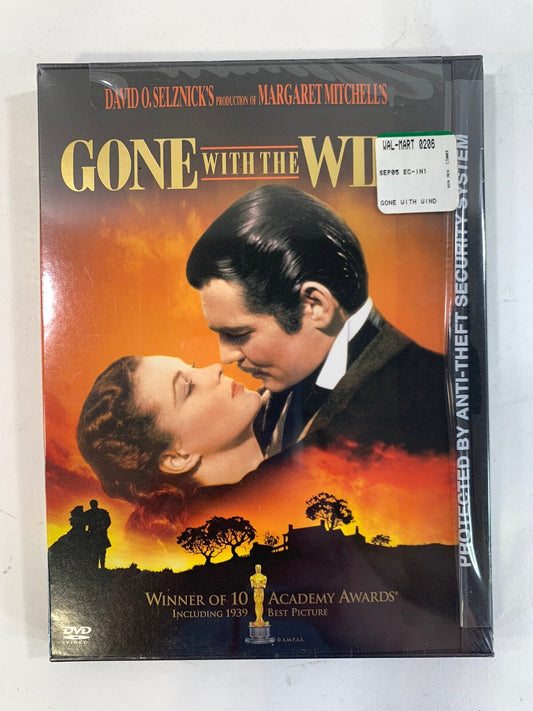 Gone With the Wind (DVD, 2000) New, Factory Sealed