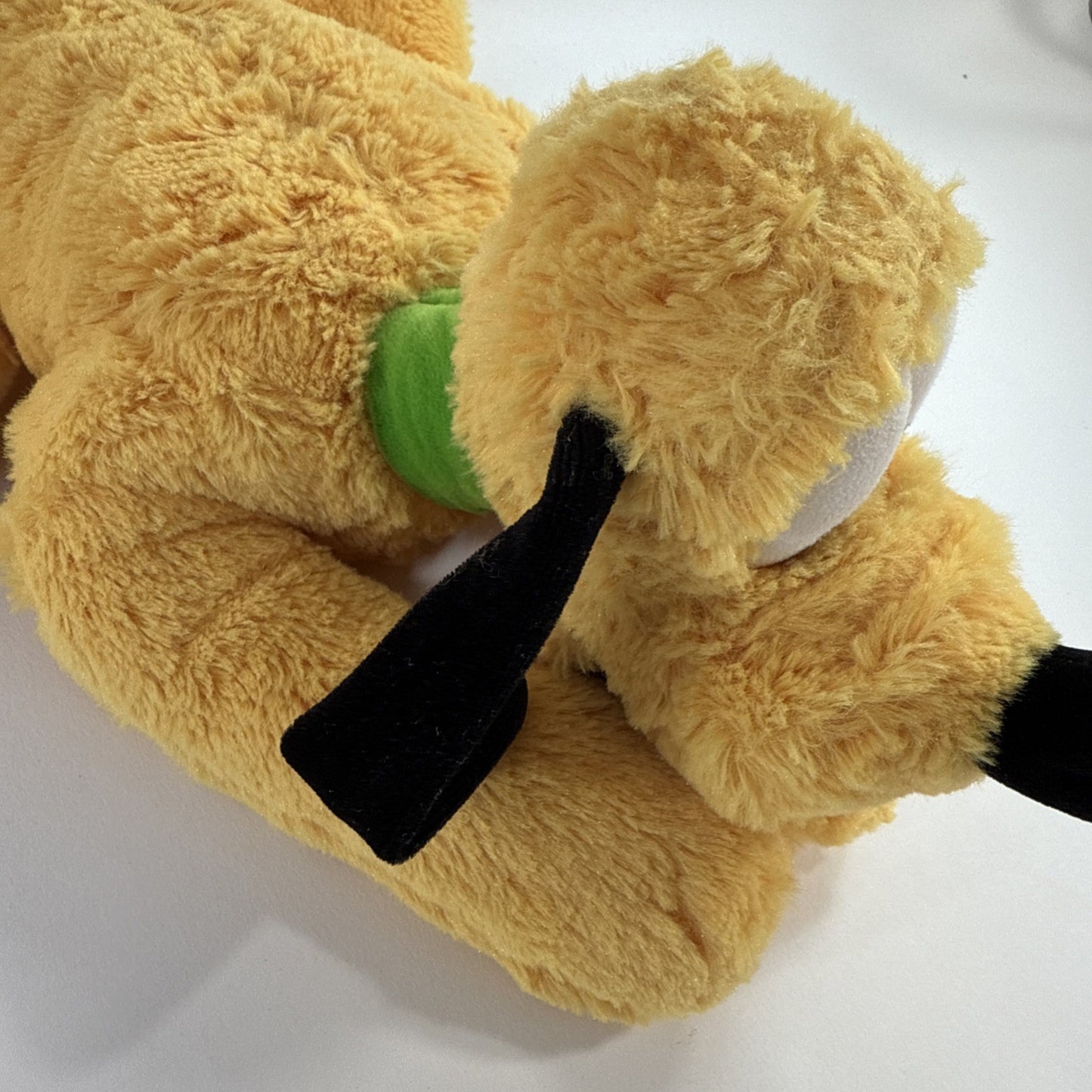 Disney Parks 20" Pluto Plush Laying Down Tongue Out