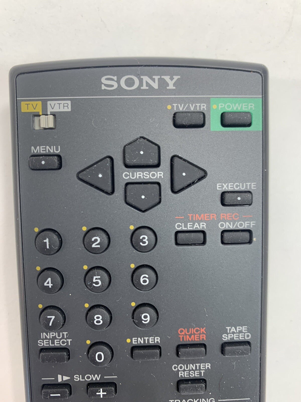 SONY RMT-V130F Remote Control for VCR models SLV750F, SLV750HF, SLV751HF