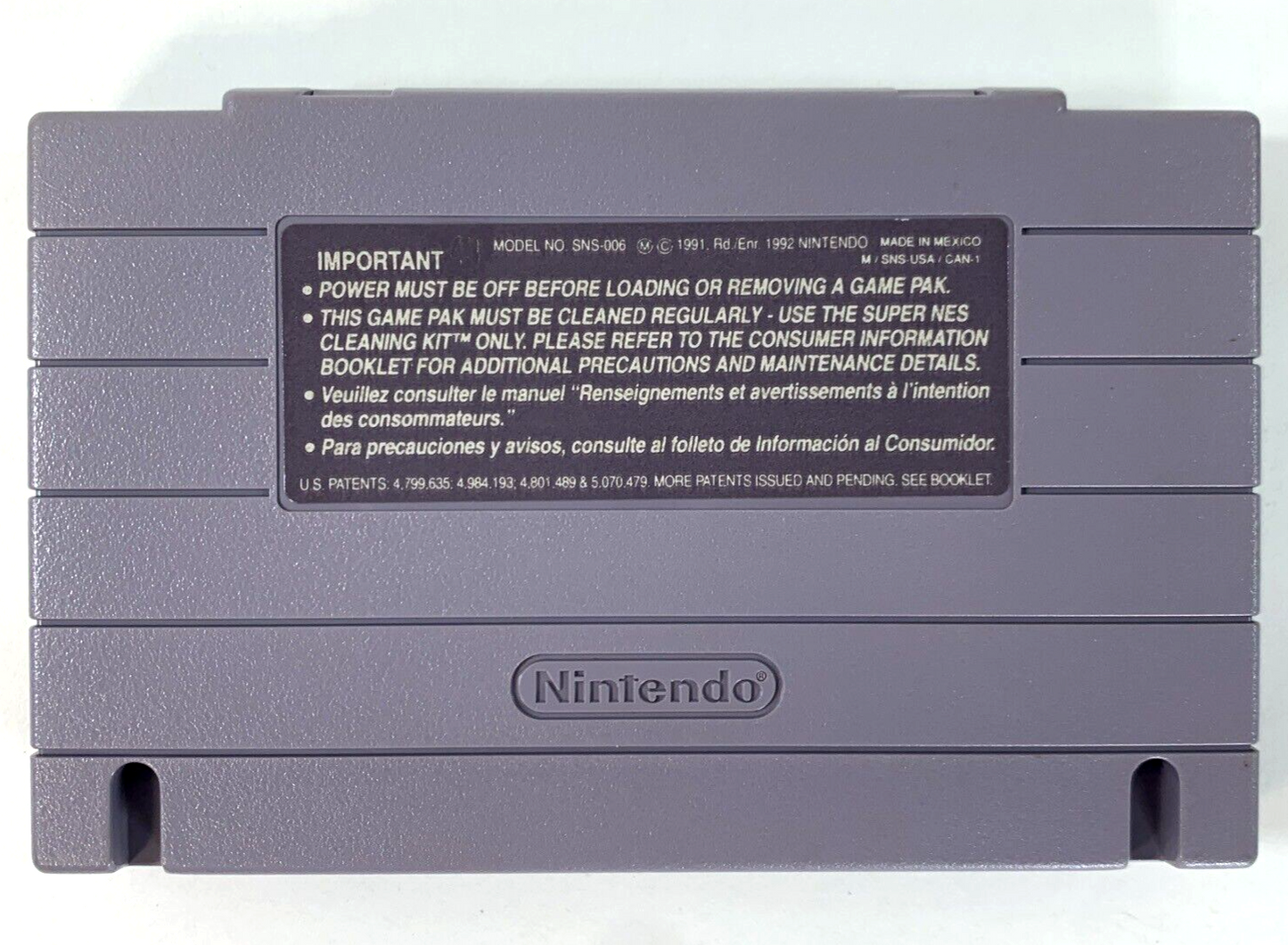 Stargate (Super Nintendo, 1991) Game, Box, Manual, Poster, Insert, Registration