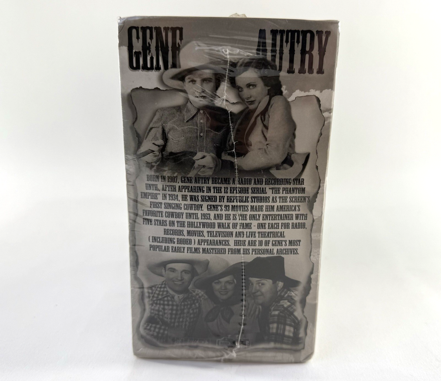 Gene Autry The Singing Cowboy Collection (VHS, 1995, 10 Tape Set) New, Sealed