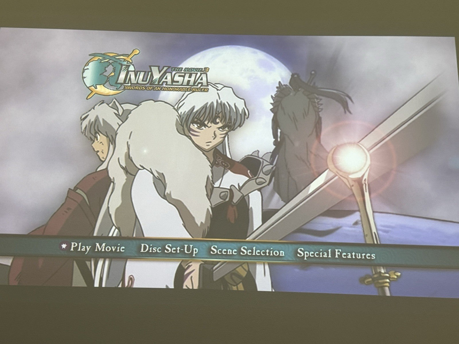 InuYasha: Movie 3 Swords of an Honorable Ruler (DVD, 2003) with Insert - Tested