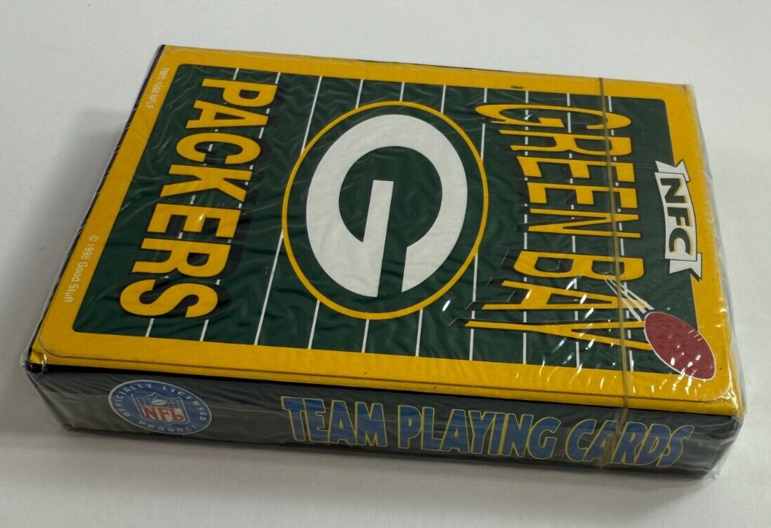 NFC Green Bay Packers Collectible Playing Cards (1998, Good Stuff ) New