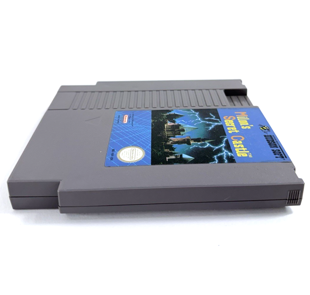 Milon's Secret Castle (Nintendo Entertainment System, 1988) NES Game and Manual