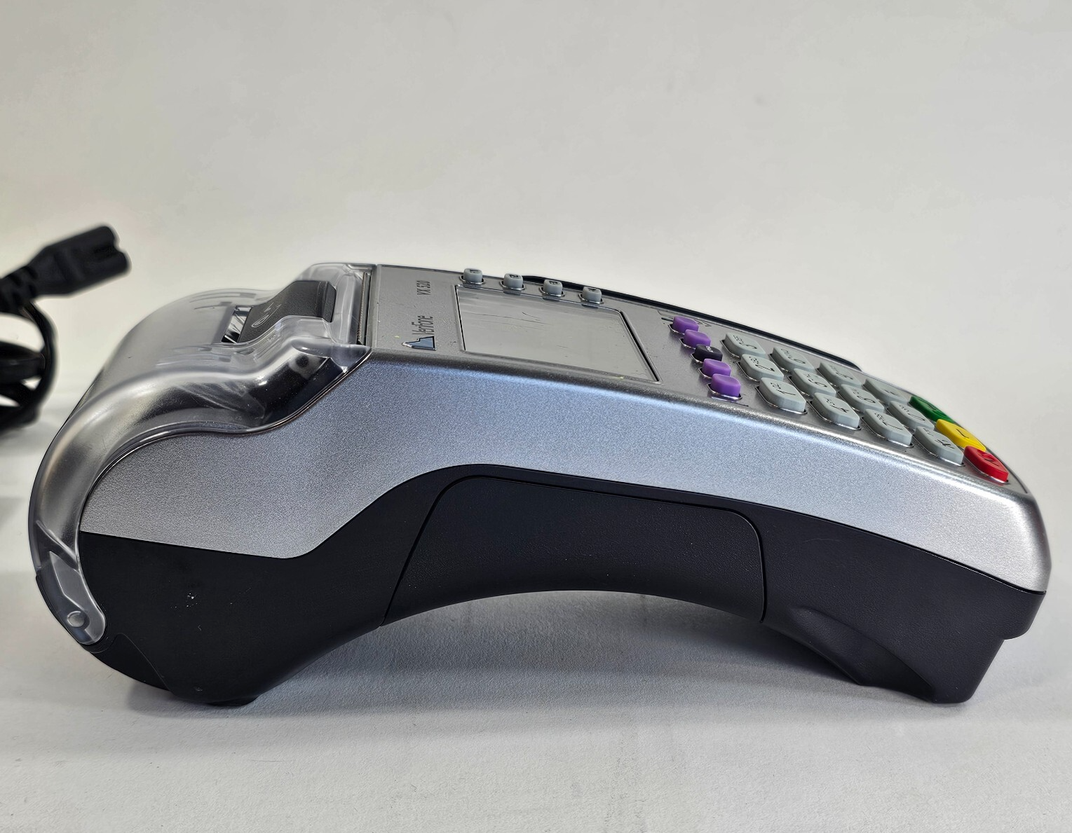 Verifone Dual Comm Credit Card Terminal Reader Model VX520 w/Power Supply - READ